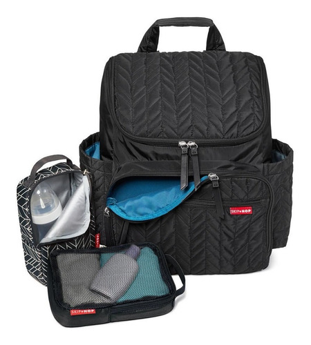 Bolsa Maternidade Forma Backpack (mochila) Jet Black - Skip 