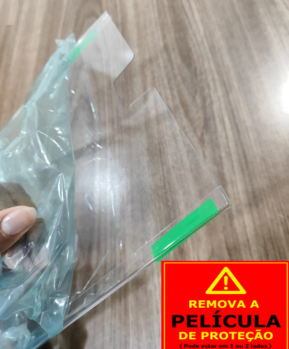 Expositor Moldado A4 Petg Da Acrilzano 30x21cm Kit 10 Unids.