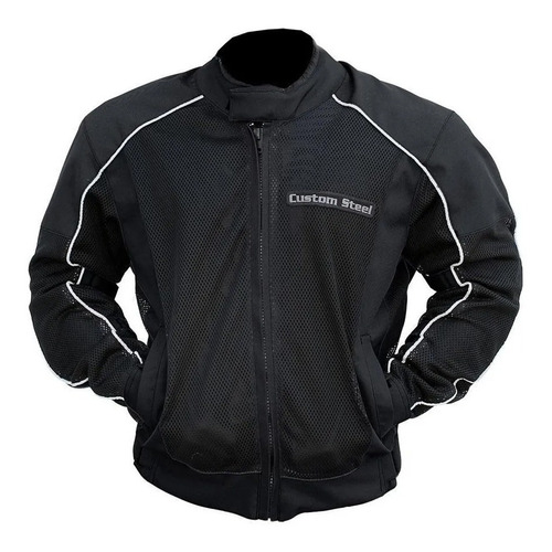 Chamarra De Malla Motociclista Clima Calido Protectores 4xl