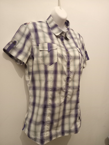 Camisa Dama- Quechua- Talle L- Igual A Nueva!!! (Usado)