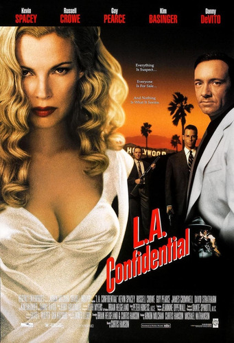 Vhs Los Angeles Al Desnudo, Kim Basinger, Usado Excelente