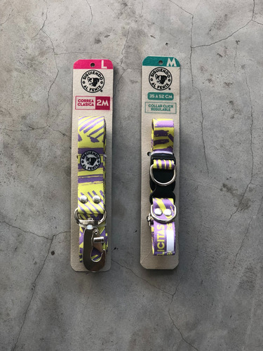 Collar Para Mascotas Perro Gato Con Nombre- Todos Los Talles Varios Smash L - 45 A 70 Cm