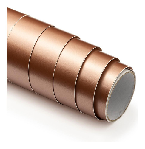 Adesivo Vinil Color Pop Fosco - Ouro Rose - Mimo