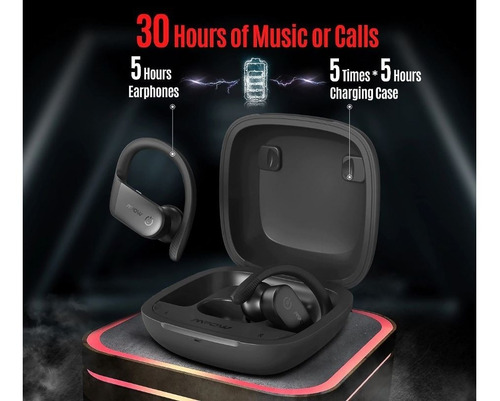Imagem 3 de 10 de Fone Bluetooth Esportivo Mpow Flame Lite Ipx7 Siri Bass+