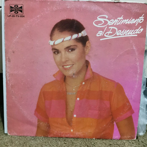 Disco Lp Lupita Dalessio- Sentimiento Al Desnudo,cl