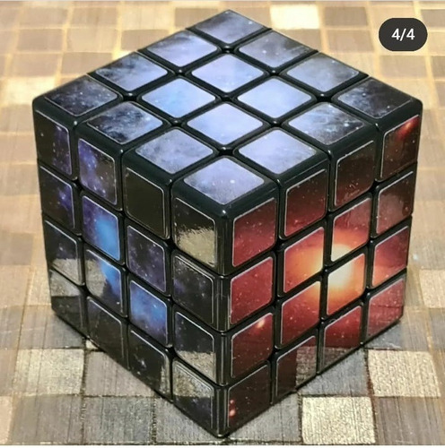 Stickers Para Cubo 4x4 Space Especiales Tipo Rubik