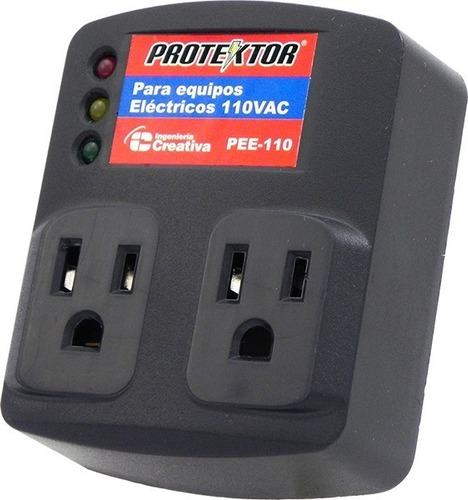 Protector Electrodomesticos 110v 2 Toma / Enchufe Garantia