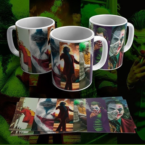 Para Taza Motivo Jocker Sublimar Tazas