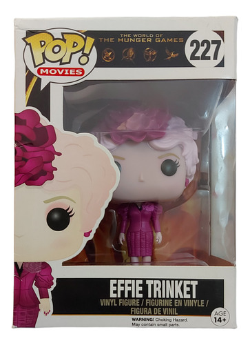 Funko Pop Hunger Games Effie Trinket #227 Juegos Del Hambre 