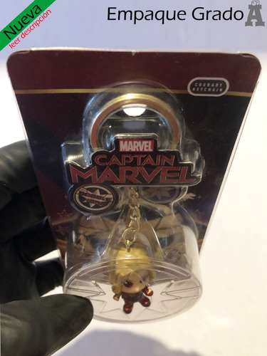Hot Toys Cosbaby Keychain Captain Marvel (original) (Usado)