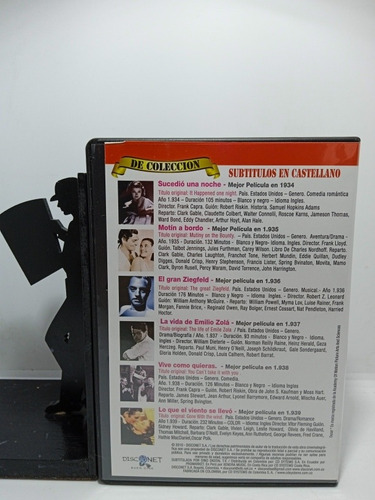 Imagen 3 de 7 de Las Mejores Películas Ganadoras Del Óscar - Vol 2 - 6 Cd's