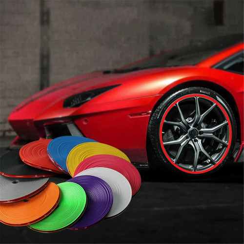 / Adhesivos Para Coche, Borde De Rueda, Llanta O Protector