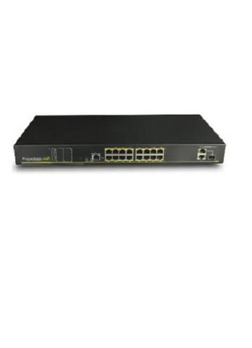Switch Cctv Ethernet 16 Poe Y 2 Puertos Cygnus (s1016-200)