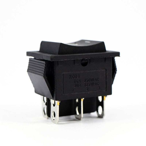 Interruptor Kcd4 Negro 3 Posiciones 125v 20a