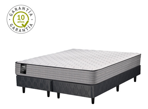 Sommier Y Colchón King (200x200) Sealy Linen Somun