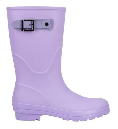 Botas Impermeables Para Lluvia Extralargas Tacón Estampadas