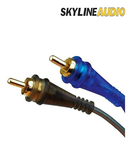 Cable Rca Audiopipe / Bms-bls-3 / 2 Canales / 0.9m