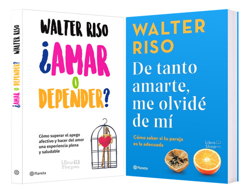 Walter Riso Amar O Depender + De Tanto Amarte Me Olvidé Mí