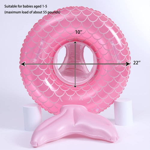 Flotador De Natación Seguro Y Divertido Para Bebés De 1-8 Añ