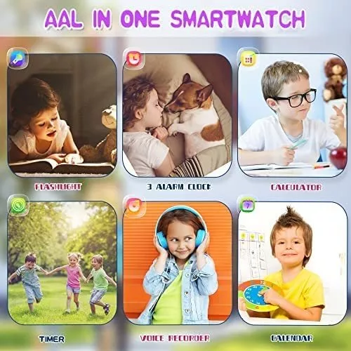  Wiszodet Reloj inteligente para niños con 24 juegos