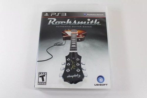 Rocksmith Authentic Guitar Games - Ps3 - Original