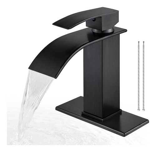 Grifo Mezclador Para Lavabo De Baño De Acero Inoxidable