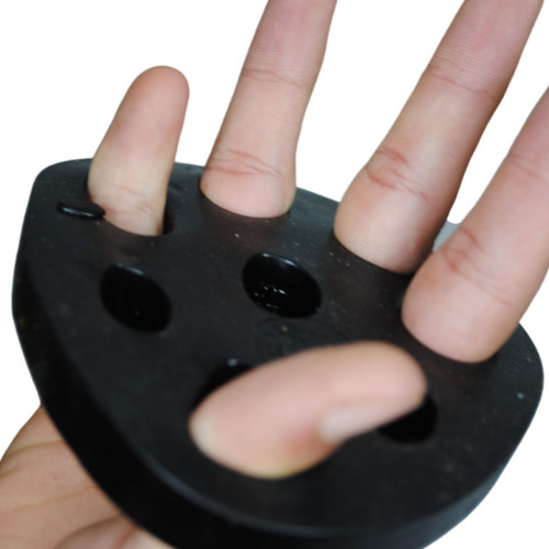 Disco Multitrainer Para Dedos Mãos Antebraço - Ex Forte Cor Preto - Extra Forte