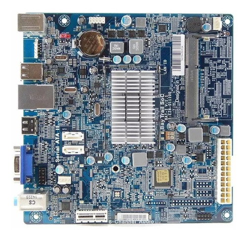 Placa Mãe Desk Mini Atx Ddr3 Intel Dual Core J1800 2,58ghz