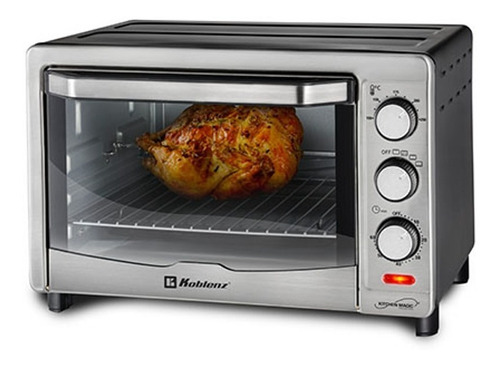 Imagen 1 de 3 de Horno Eléctrico Rosticero Koblenz 24l Hkm-1500r Acero Inox