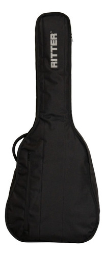 Funda Guitarra Acústica Folk Dreadnought Ritter Rgf0-d Color Sea Ground Black