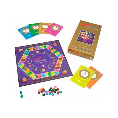 Imagen 4 de 11 de Carrera De Mente Aniversario Juego De Mesa Familiar Ruibal