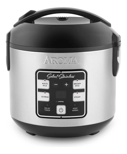 Aroma Housewares Select Stainless - Multicocina Digital De . Color Acero Inoxidable