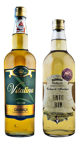 Combo Cachaça Vitalina E Bento Albino
