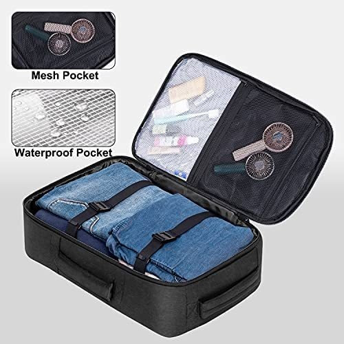 Mochila De Viaje Para Laptop De 40 Lt Unisex- Negro