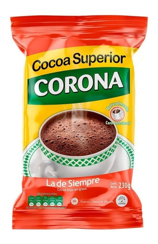 Cocoa Corona Bolsa 230 Gr