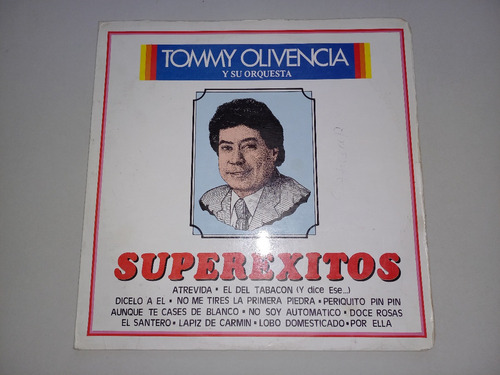 Lp Vinilo Tommy Olivencia Exitos Salsa