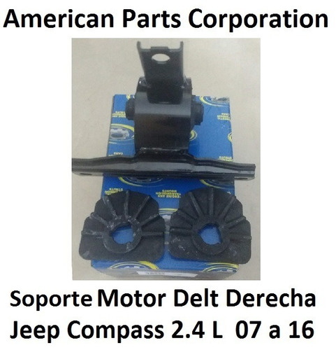 Soporte Motor Delantero Derecho Jeep Compass 2.4l 07-16