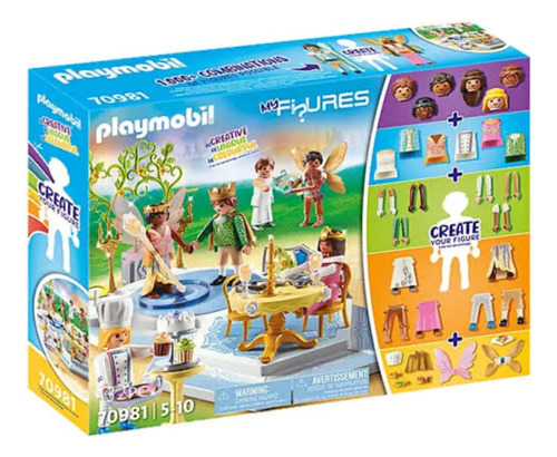 Playmobil My Figure Crie Sua Figura Dança Mágica 70981