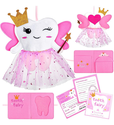 Kit De Almohadas De Hadas Para Niñas Regalos De Dientes Almo