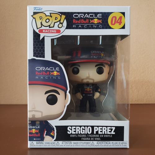 Funko Pop! Oracle Red Bull Racing Sergio Checo Pérez #04 (Usado)