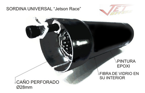 Sordina Universal Jetson Race