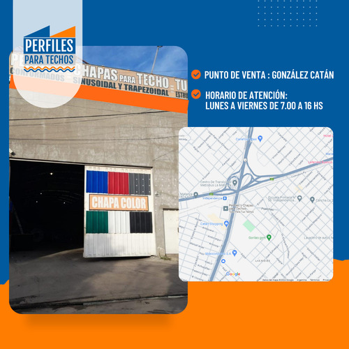 Perfil C 100 X 50 X 2.00 X 7.00 Metros De Largo Negro