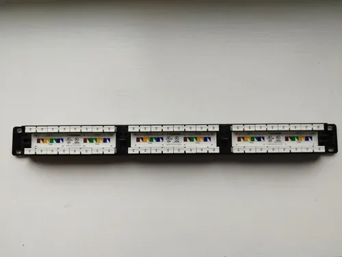 Patch Panel Gigalan Cat6 24 Portas T568a T568b Furukawa | MercadoLivre