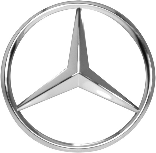 Emblema Logo Insignia Mercedes Benz 10cm Trasero Frontal 