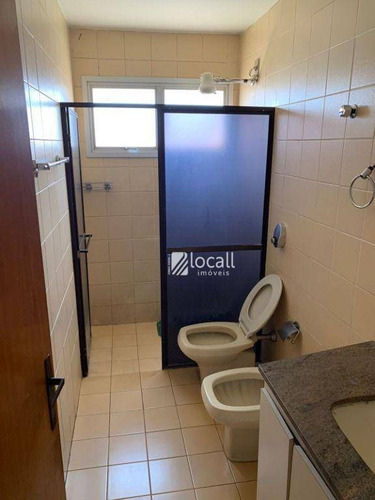 Imagem 7 de 15 de Apartamento Com 3 Dormitórios Para Alugar, 97 M² Por R$ 1.300/mês - Vila Nossa Senhora De Fátima - São José Do Rio Preto/sp - Ap2854