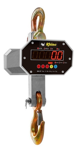 Bascula Colgante Digital Rhino 5 Toneladas Bac5t Rbanda