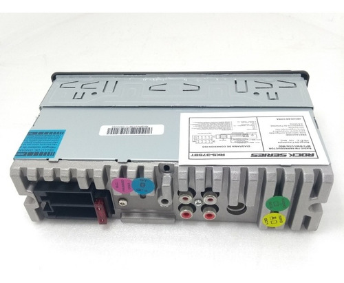 Auto Estereo Rock Series Rks-pk375bt 1din Usb Bt Bocinas 6.5
