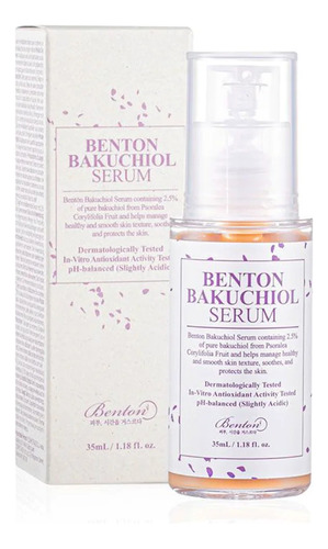 Benton Bakuchiol Serum 35ml Suero Anti-edad Intensivo Momento De Aplicación Día/noche Tipo De Piel Todo Tipo De Piel