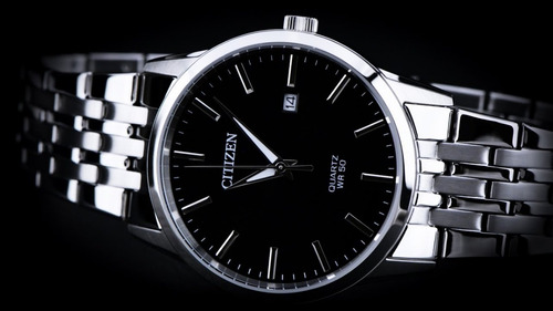 Reloj Citizen Hombre Bi5000-87e Calendario Acero