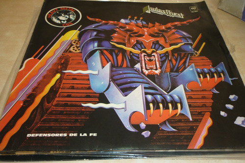 Judas Priest Defensores De La Fe Vinilo 10 Puntos Tapa Maso